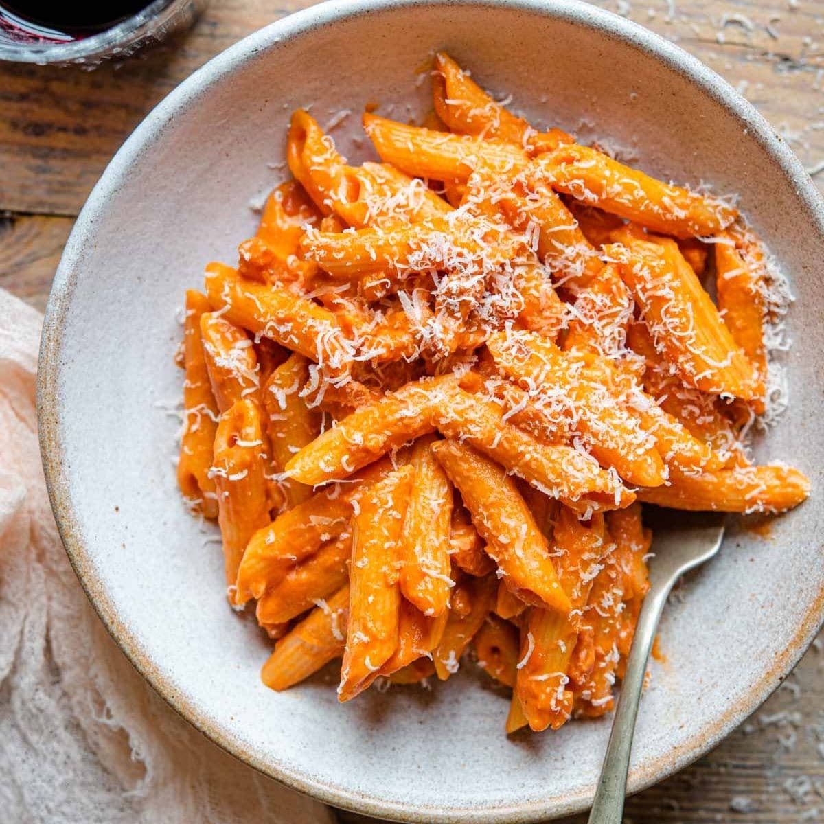 Penne with Vodka sauce