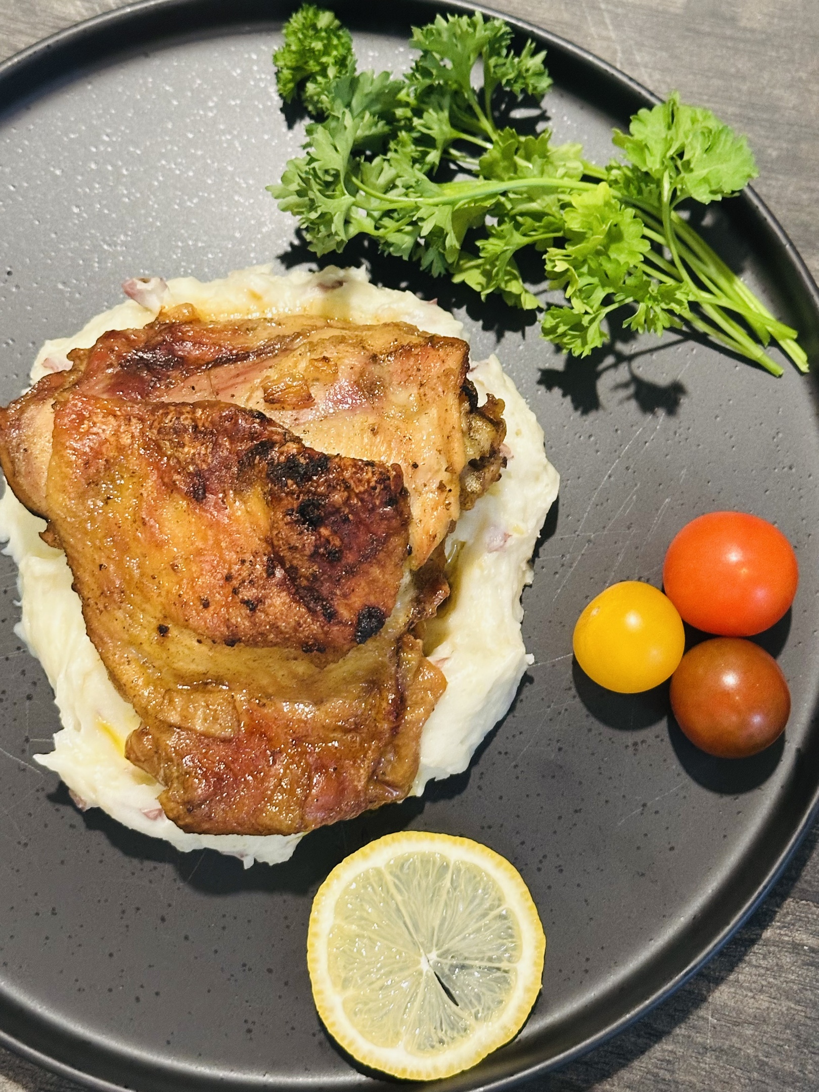 Braised Herb Chicken Thighs